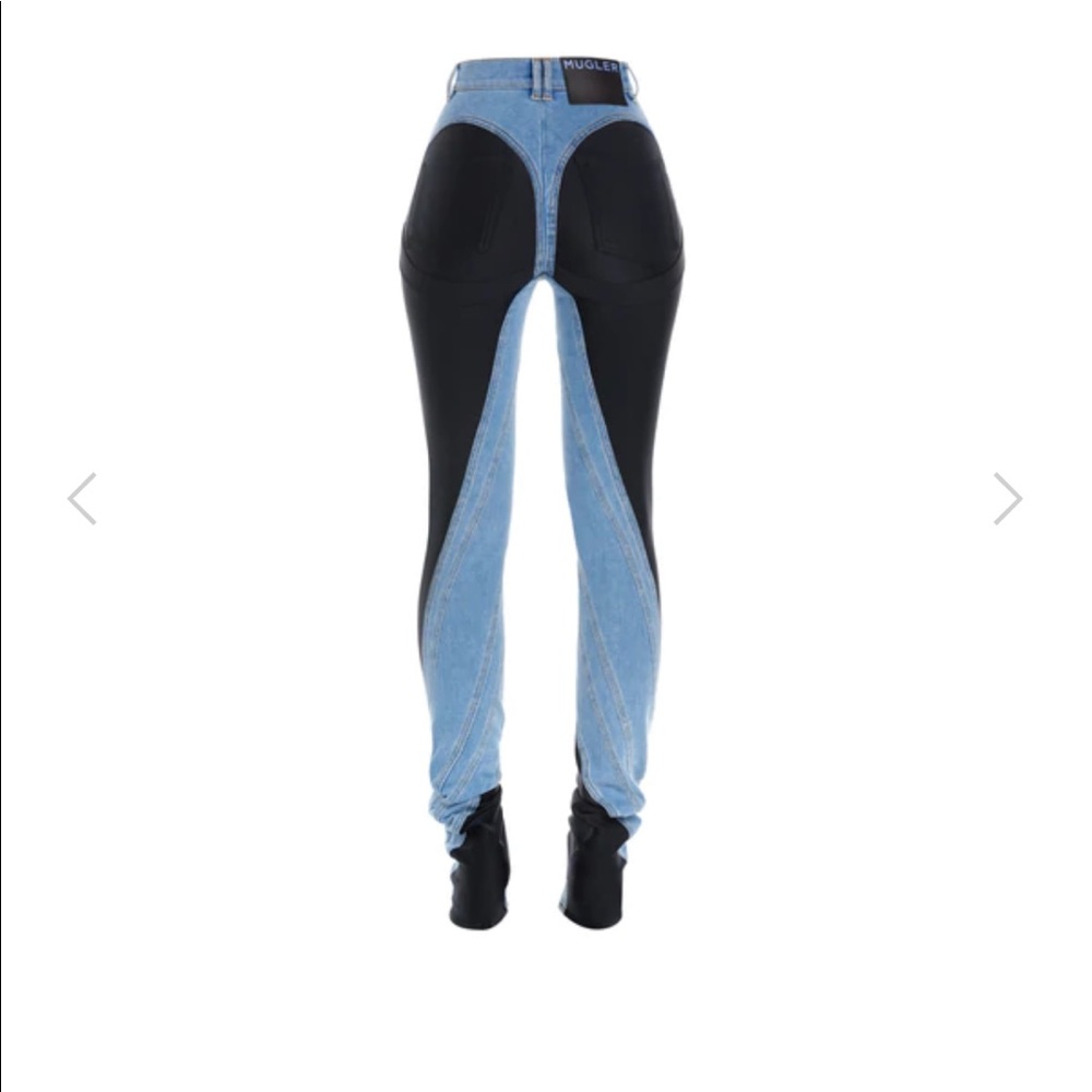 major ISO on Mugler jeans